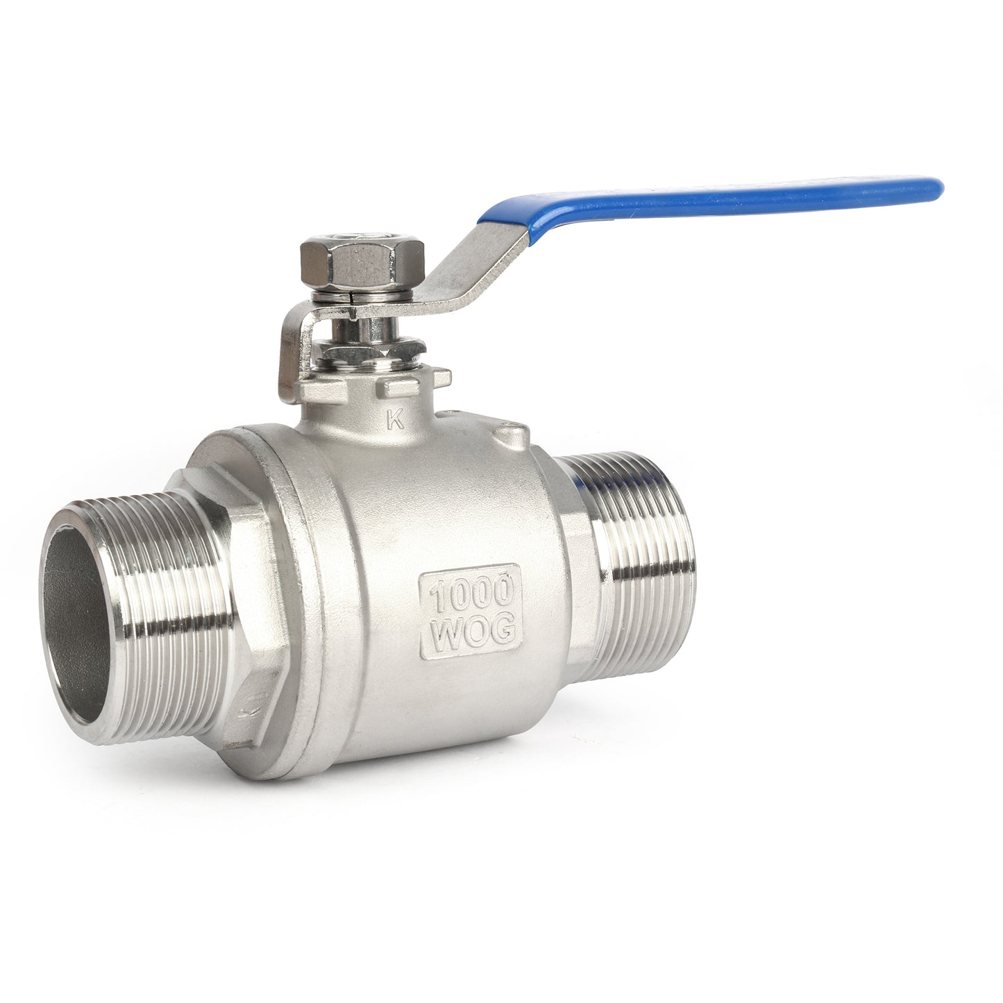 1/2" Kugelventil aus Edelstahl 304 mit Außengewinde