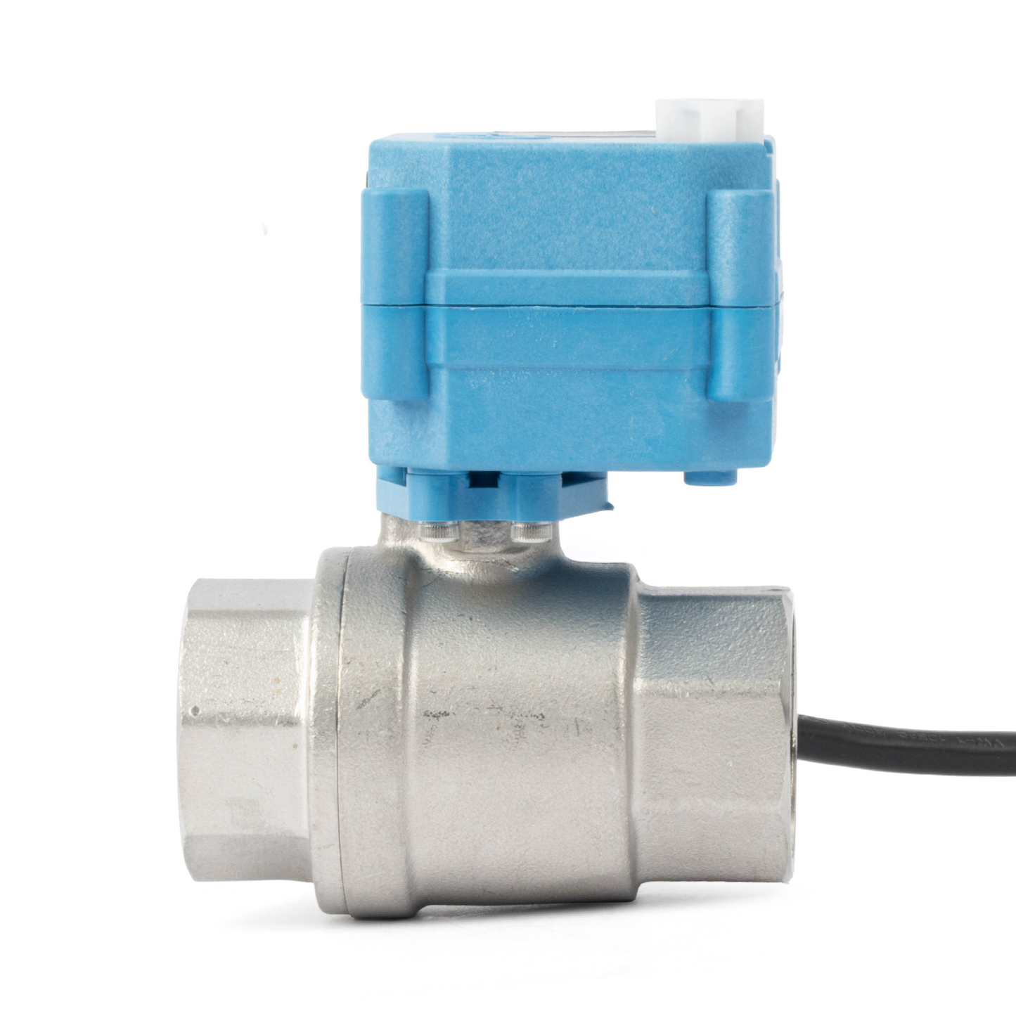 Vanne à boisseau sphérique motorisée en laiton 1" - Vanne à boisseau sphérique électrique 110 V CA, retour automatique, normalement fermée