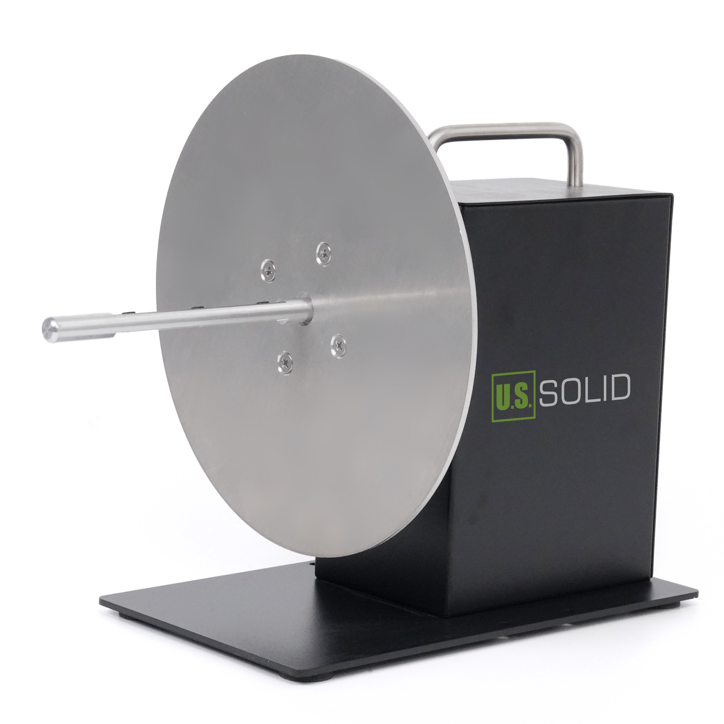 U.S. Solid Automatische Etikettenaufwickelmaschine, geschwindigkeitsverstellbarer Kernhalter 1" - 3"