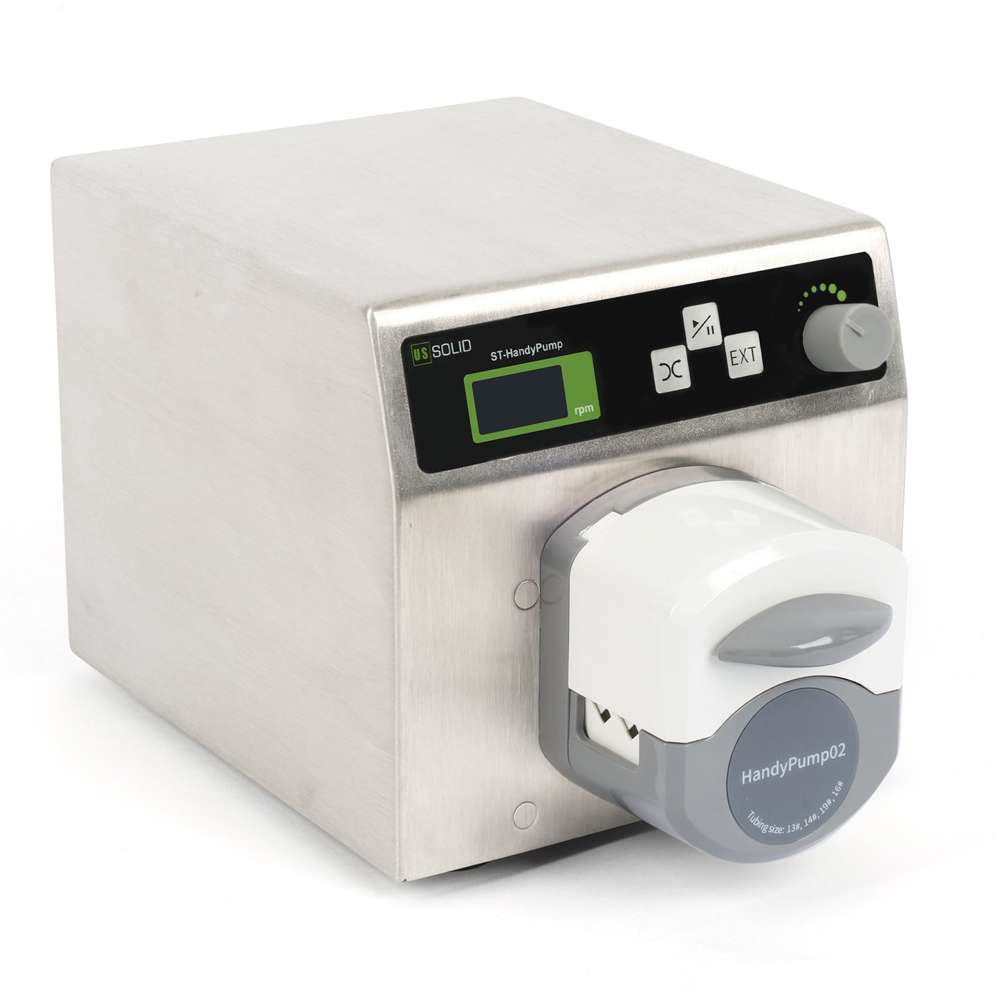Bomba peristáltica compacta - Velocidad ajustable, canal simple/doble (0,0033-365,69/190,76 mL/min)