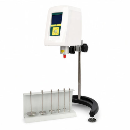 Rotary Viscometer - 100-40,000,000 cP, Digital LCD Display, 54 Speeds, Auto Scan, Printer＆PC Interfaces