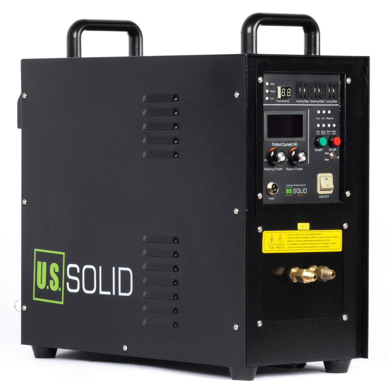 U.S. Solid 25 KW High Frequency Induction Heater 30-80 KHz, 18:1 Turns Ratio, Three-phase 480V