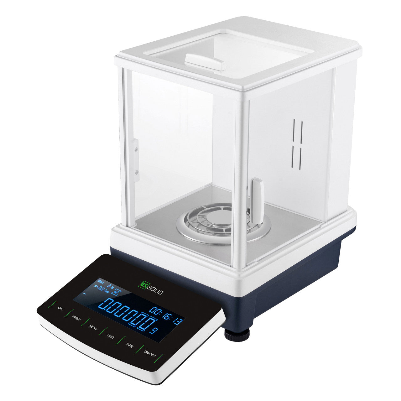 U.S. Solid Semi Micro Analytical Balance - 81/120 g Capacity, 0.01/0.1 mg Readability