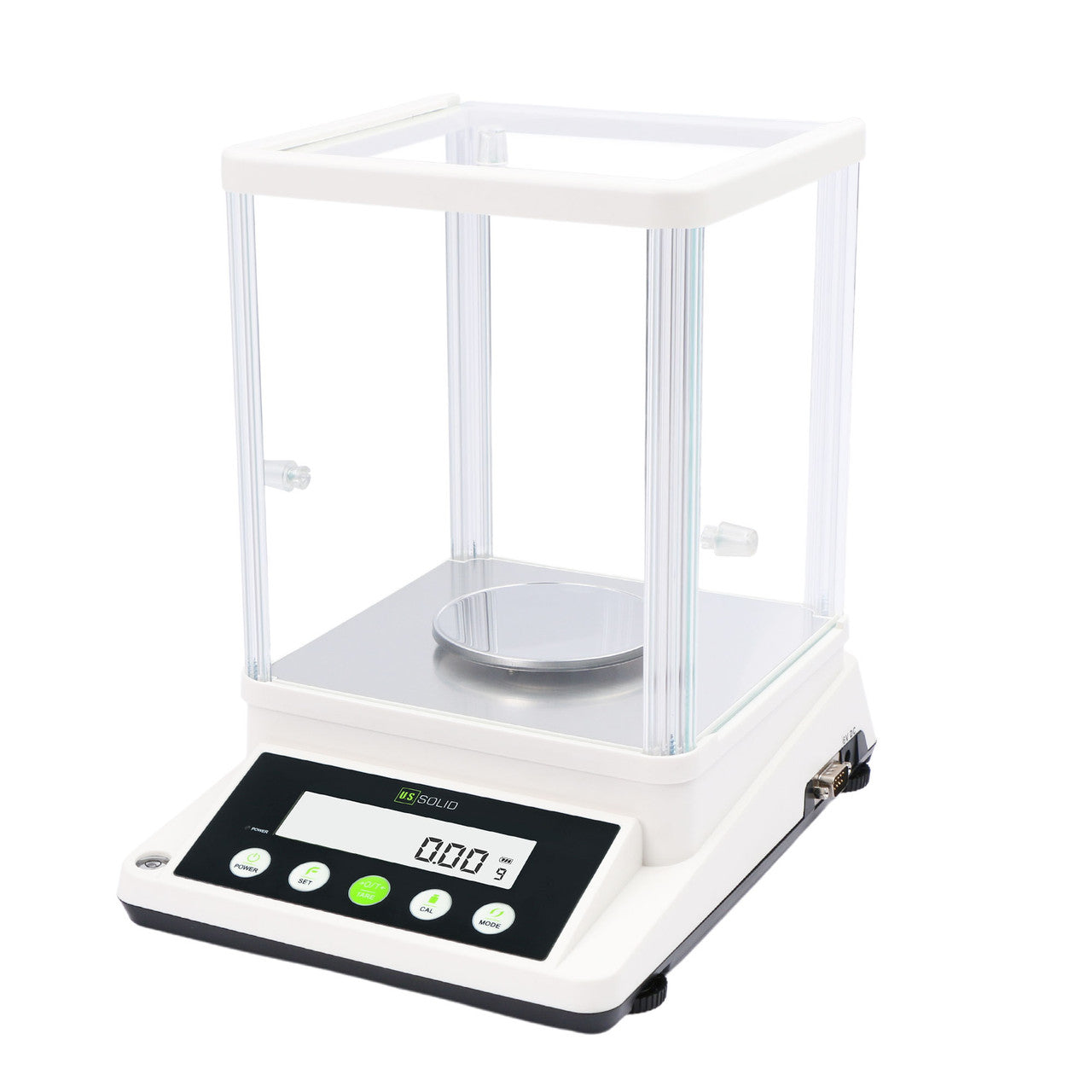 U.S. Solid 0.01 g Precision Balance – 2 kg Digital Analytical Lab Electronic 10 mg Scale, 2100 g x 0.01g