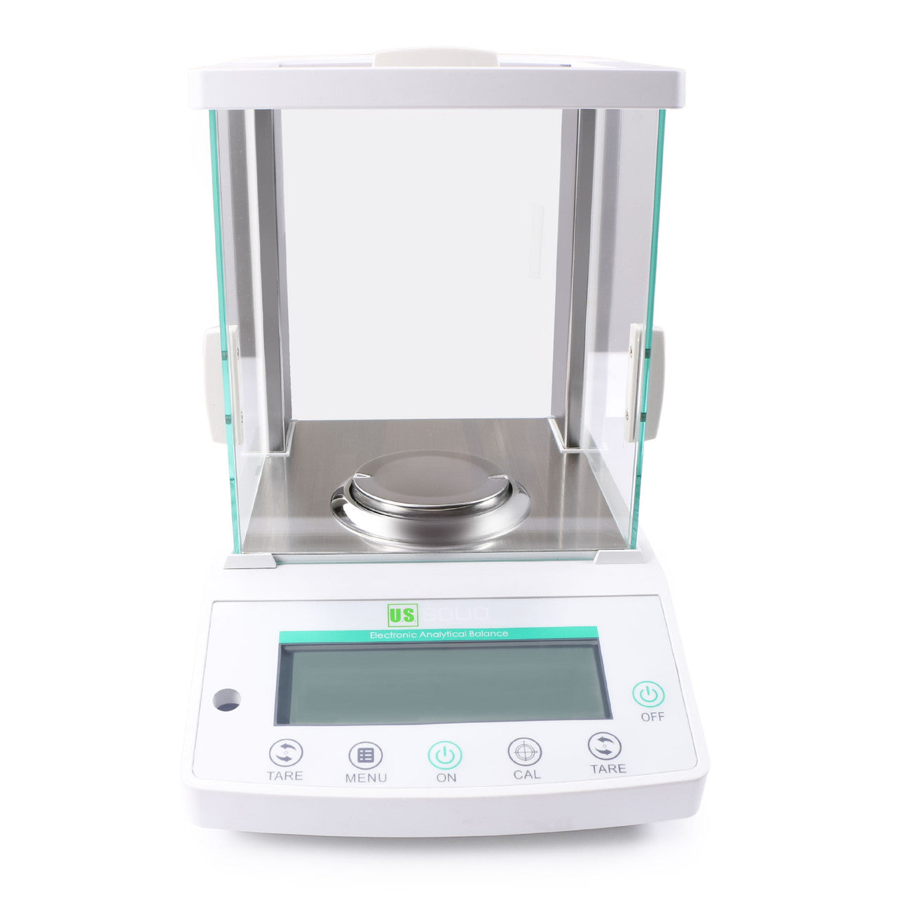 U.S. Solid 220 x 0.0001g Analytical Balance, 0.1 mg Lab Balance Digital Precision Scale - for Powder Types & Liquid, 3UNITS