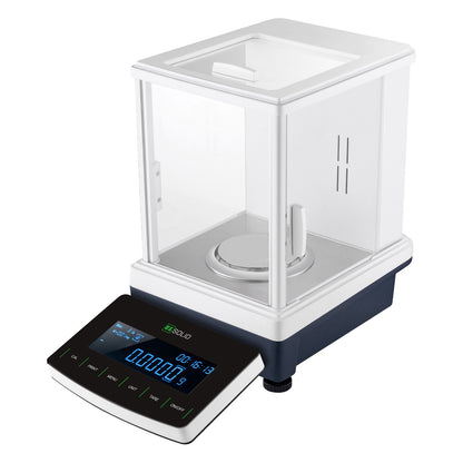 U.S. Solid 120 g x 0.1 mg Analytical Balance - Detachable Terminal