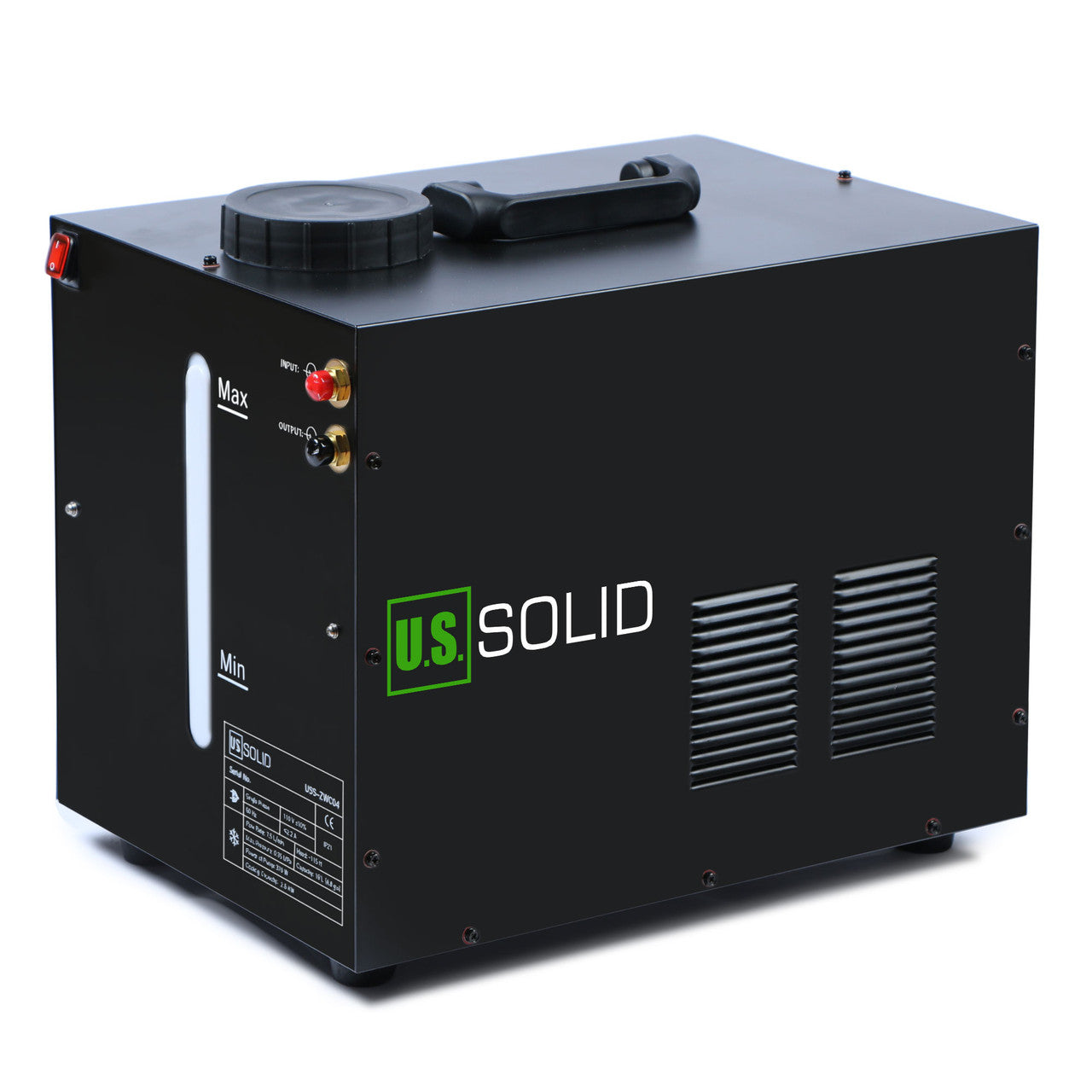 20L Tig Water Cooler - 5.3 gal TIG MIG Welder Torch Water Cooling Machine, 2.6KW Cooling Capacity, 0.35MPA