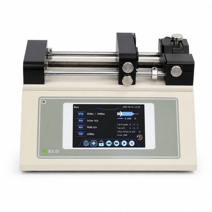 High-Precision Lab Syringe Pump, 0.7 pL/min, ±0.1% Accuracy, Touchscreen