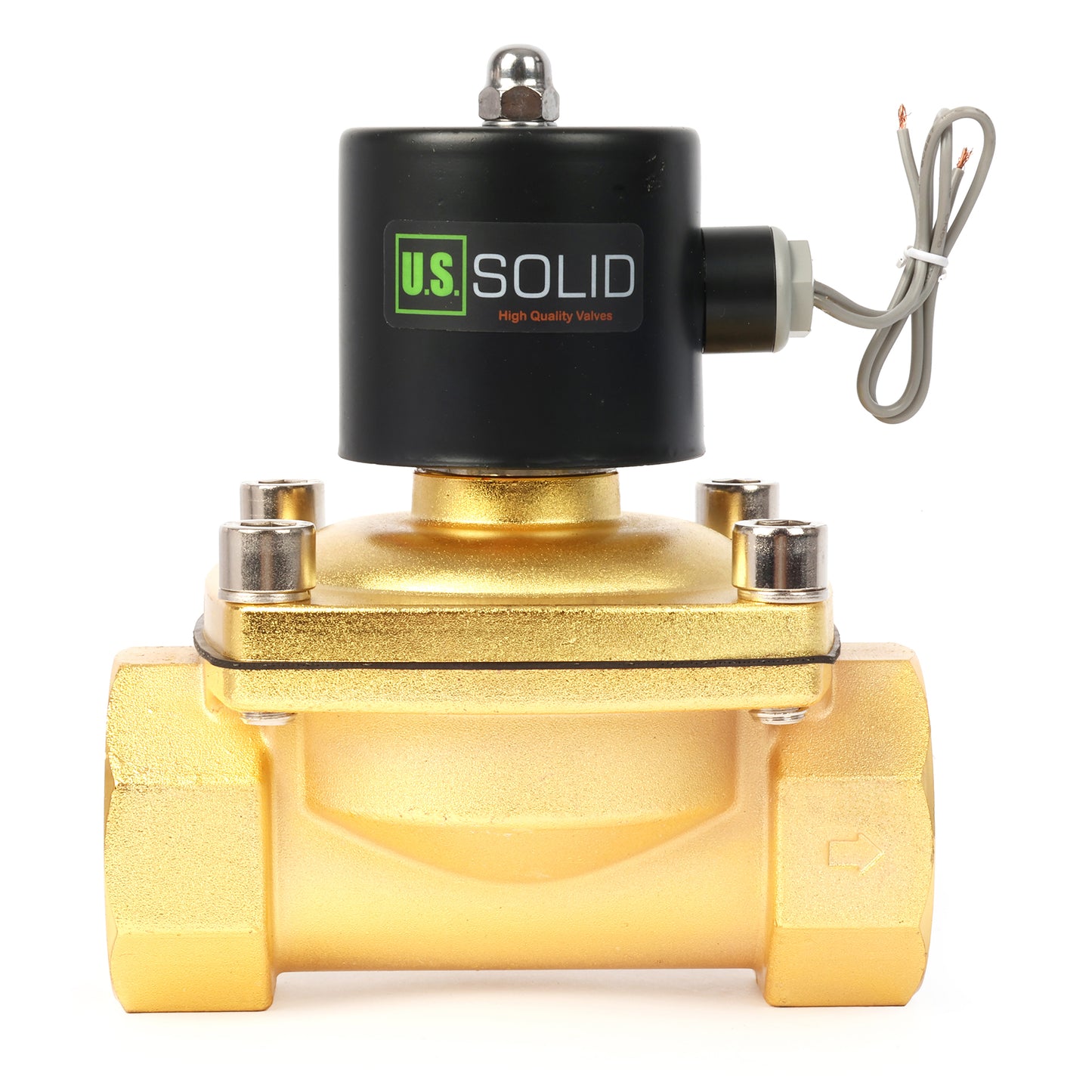 2" Zinc-Alloy Solenoid Valve - 110V AC , NBR Seal, Normally Closed