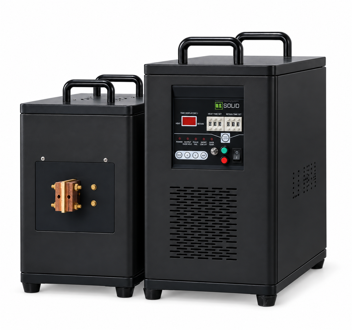 30 kW Ultra-High-Frequency Induction Heater, 380V/480V Models, 100-250 kHz