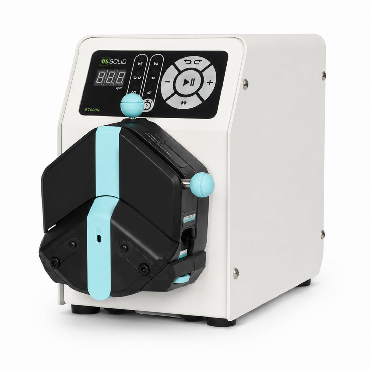Compact Peristaltic Pump with Timer - Speed-Adjustable Dual Channel ( 0.0053-1180 mL/min)