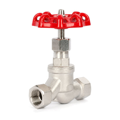 Valvola a globo in acciaio inox da 3/4", regolatore di flusso tipo S per acqua, olio e gas