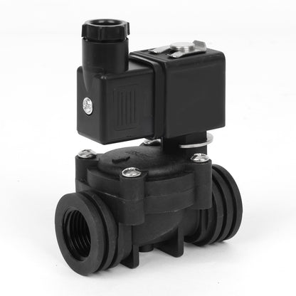 1/2인치 스테인리스 스틸 솔레노이드 밸브 - 110V/220V AC, 상시 개방형, 4.4-232 PSI, VITON 씰