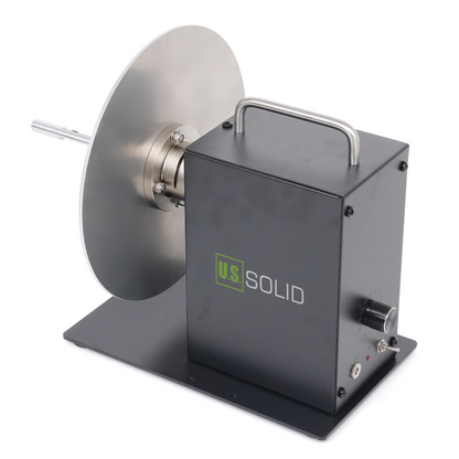 U.S. Solid Automatische Etikettenaufwickelmaschine, geschwindigkeitsverstellbarer Kernhalter 1" - 3"