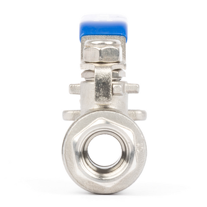 3/8" Ball Valve - 304 Stainless Steel Female Ball Valve, Full Port
