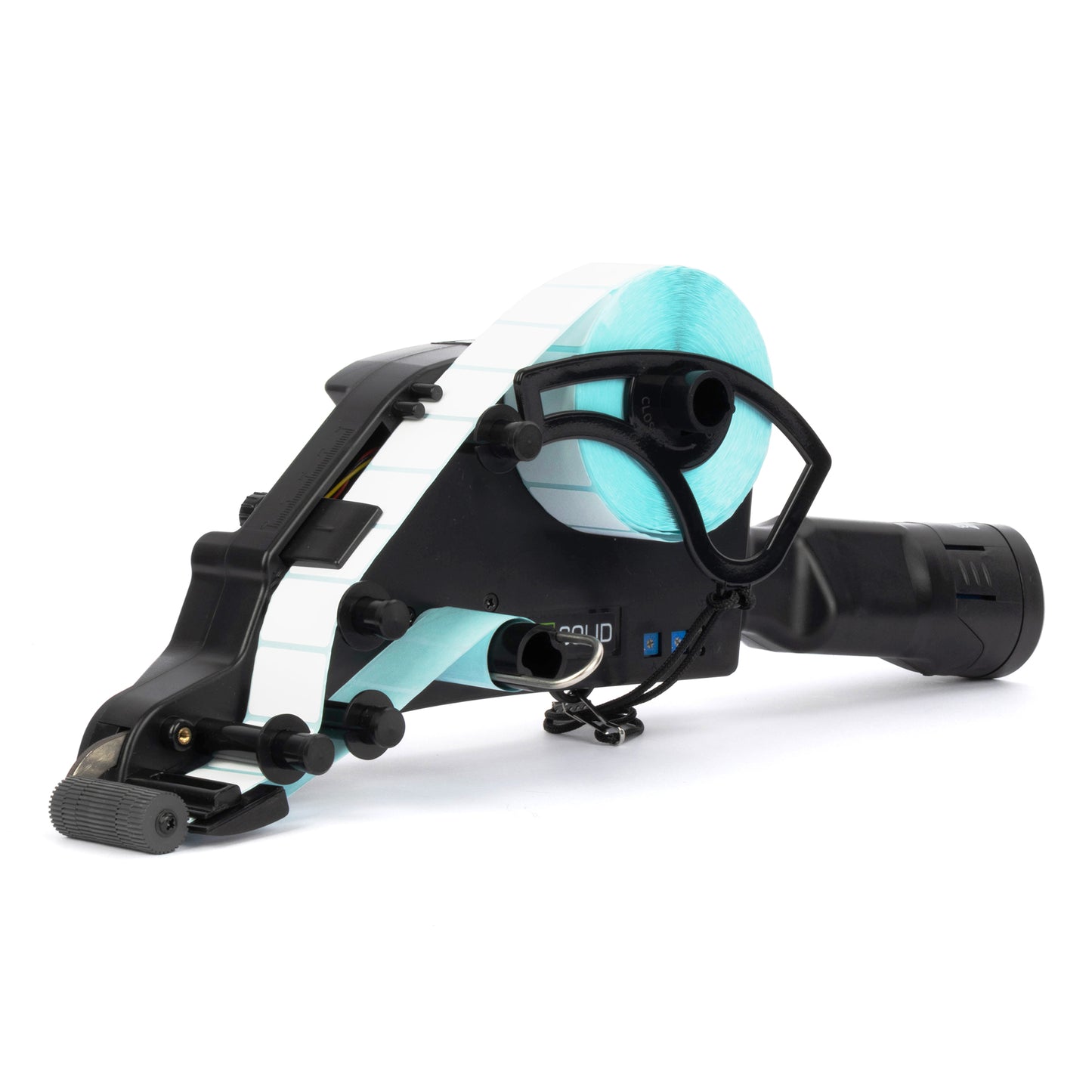 Applicatore di etichette portatile a batteria - Dispenser di etichette adesive senza fili per rotoli prestampati da 15-80 mm