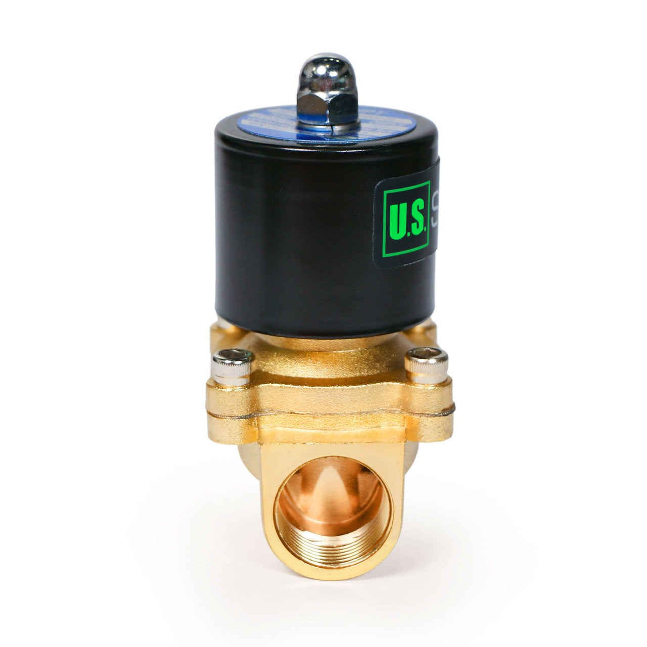 U.S. Solid Solenoid Valve - 3/4” Zinc-Alloy 24V AC Solenoid Valve, NBR Seal