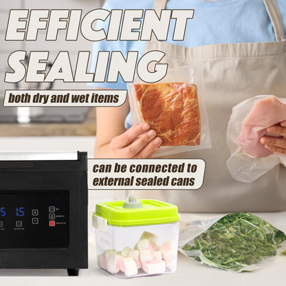 Chamber Vacuum Sealer Machine Ultra Series for Wet Foods, Meat Vacuum Packing Machine by U.S. SOLID