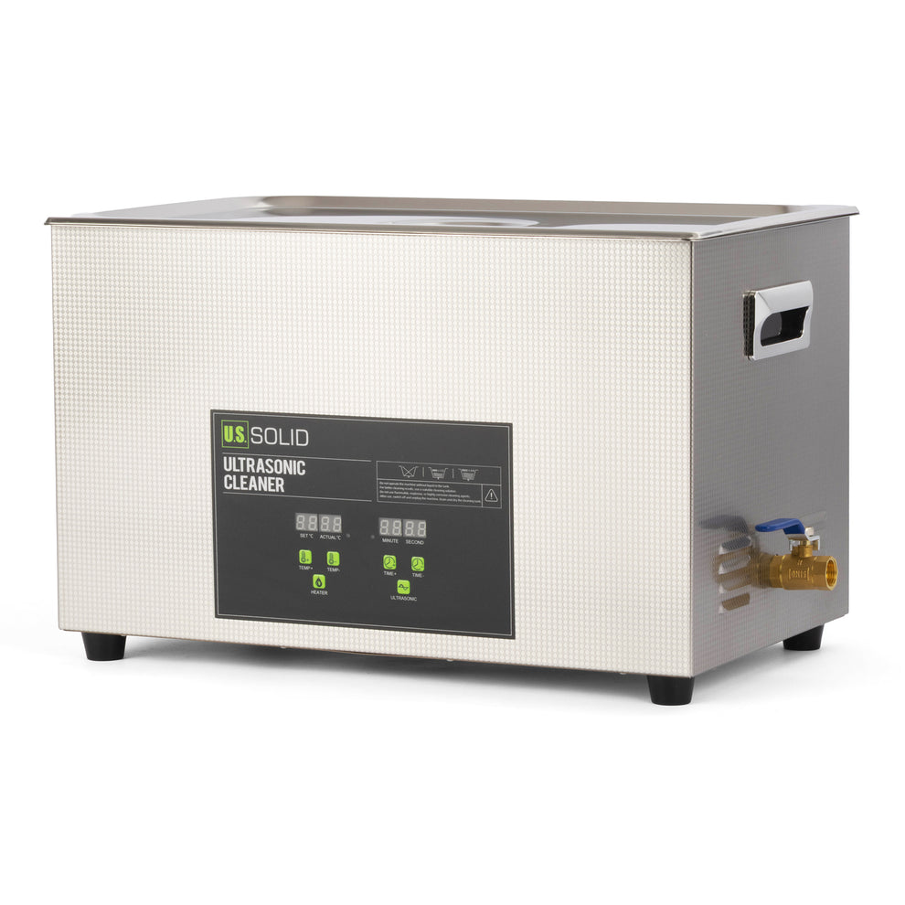 30L 40kHz Ultrasonic Cleaner with Digital Timer, Heater and Degas, Sta ...