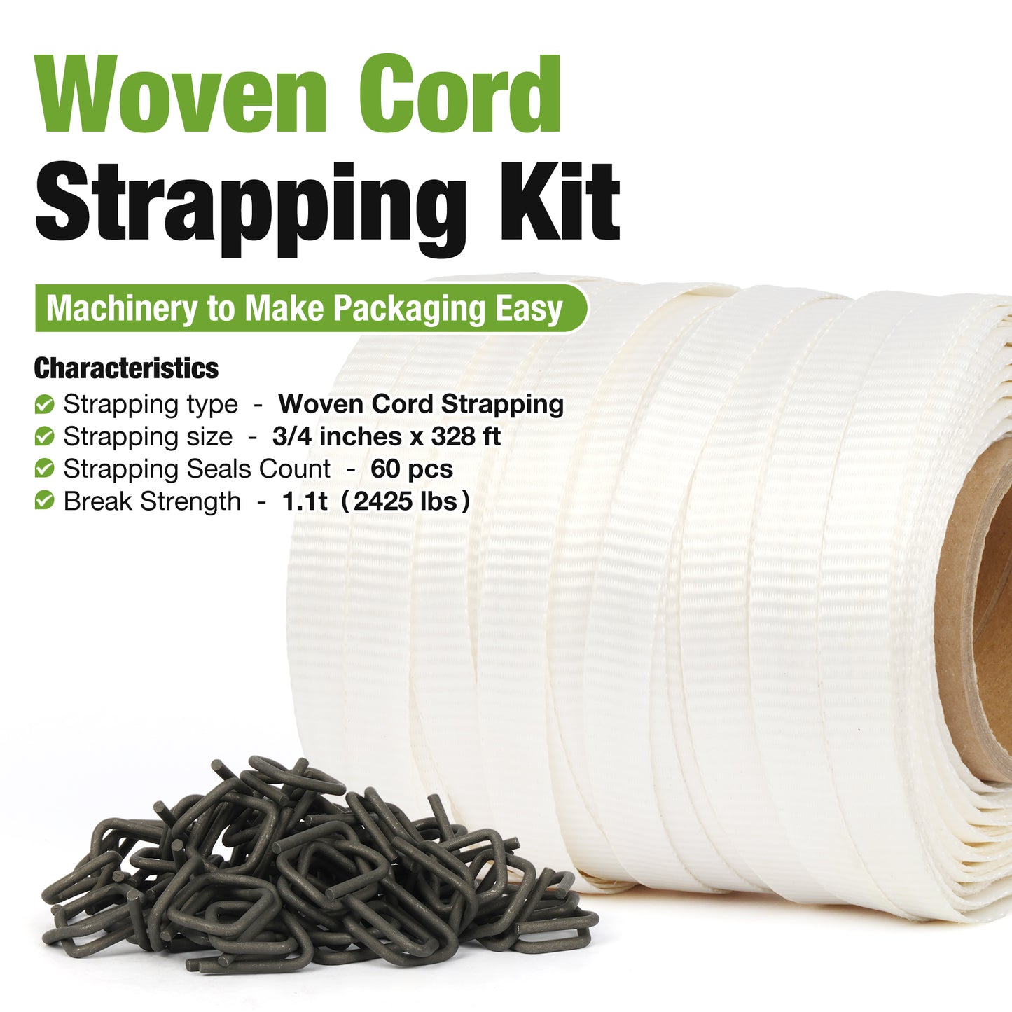 Woven Cord Banding Kit Pallet Packaging Tool