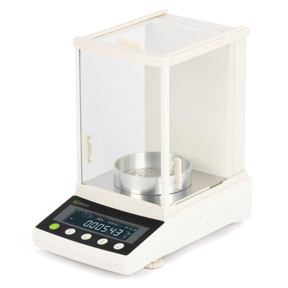 0,01 mg semi-mikro analytisk vekt - 102 g x 0,01 mg / 0,1 mg Vitenskapelig laboratoriepresisjonsvekt med automatisk kalibrering