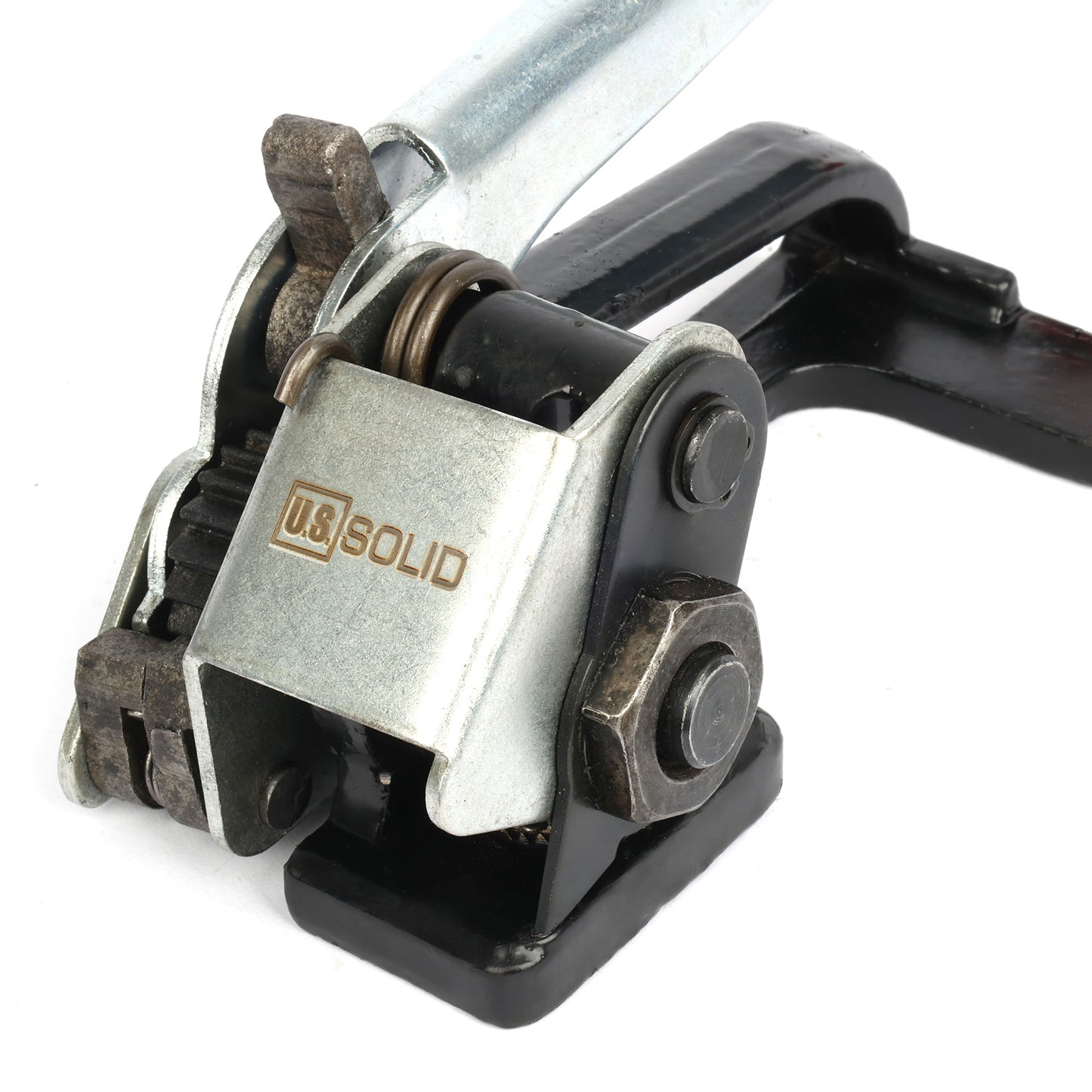 Kit Pengikat Keluli - Set Banding Pembungkusan Pallet untuk Pengikat Keluli 1/2" hingga 5/8" - Penegang, Pengedap, Pemotong oleh U.S. Solid