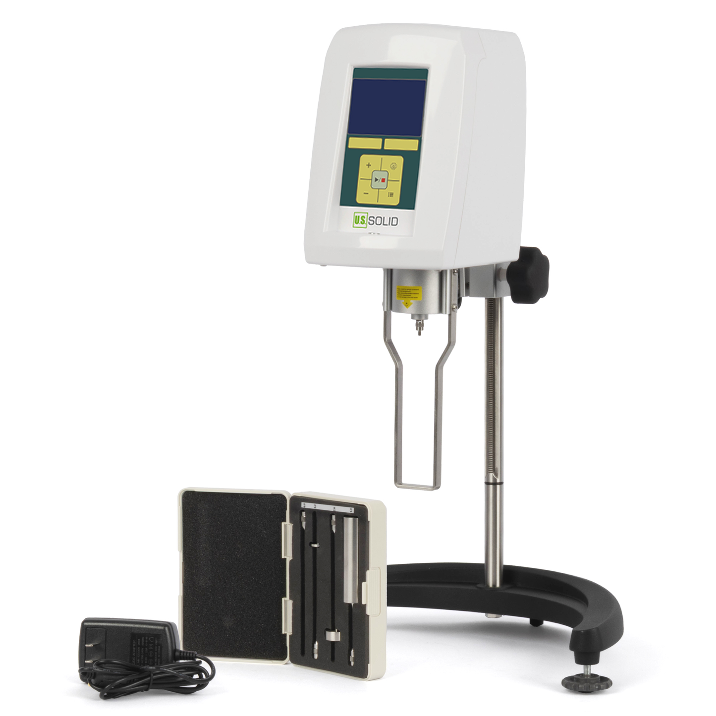 Rotary Viscometer - 10-2,000,000cP,  Digital LCD Display, 37 Speeds, Auto Scan, Printer/PC Interface