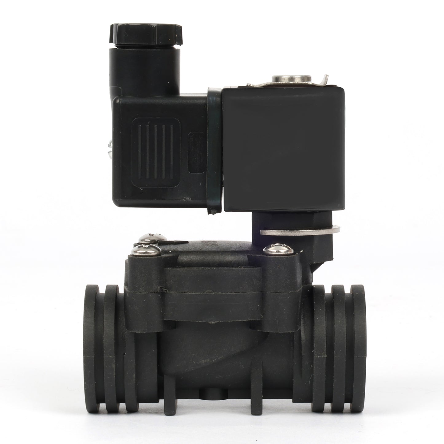 1/2인치 스테인리스 스틸 솔레노이드 밸브 - 110V/220V AC, 상시 개방형, 4.4-232 PSI, VITON 씰