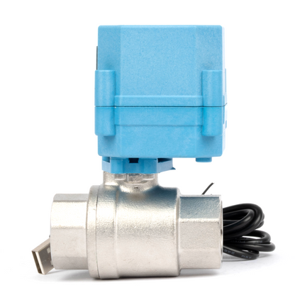 Έξυπνη μηχανοκίνητη μπάλα WiFi 3/4" 2 κατευθύνσεων από ανοξείδωτο ατσάλι, τροφοδοσία USB, ένδειξη κατάστασης LED, πιστοποίηση NSF