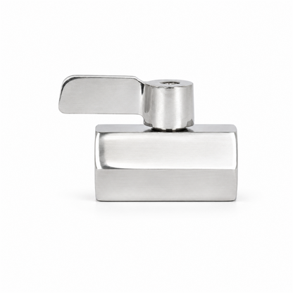 1/2" Mini Ball Valve 304 Stainless Steel Female Thread 2PCS