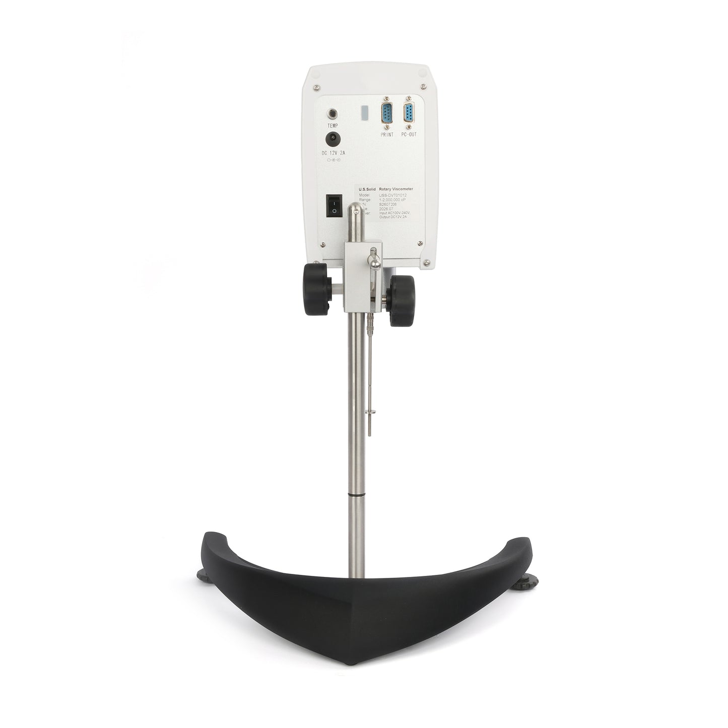 Rotary Viscometer - 100-13,000,000cP,  Digital LCD Display, 37 Speeds, Auto Scan, Printer/PC Interface