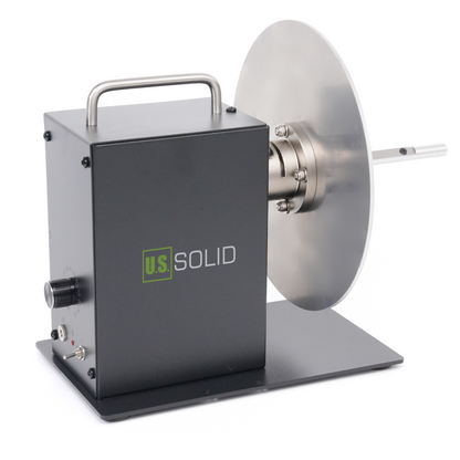 U.S. Solid Automatische Etikettenaufwickelmaschine, geschwindigkeitsverstellbarer Kernhalter 1" - 3"