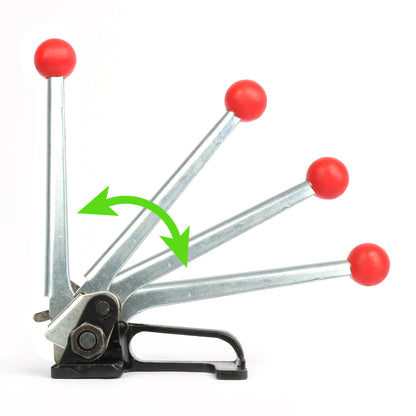 Kit Pengikat Keluli - Set Banding Pembungkusan Pallet untuk Pengikat Keluli 1/2" hingga 5/8" - Penegang, Pengedap, Pemotong oleh U.S. Solid