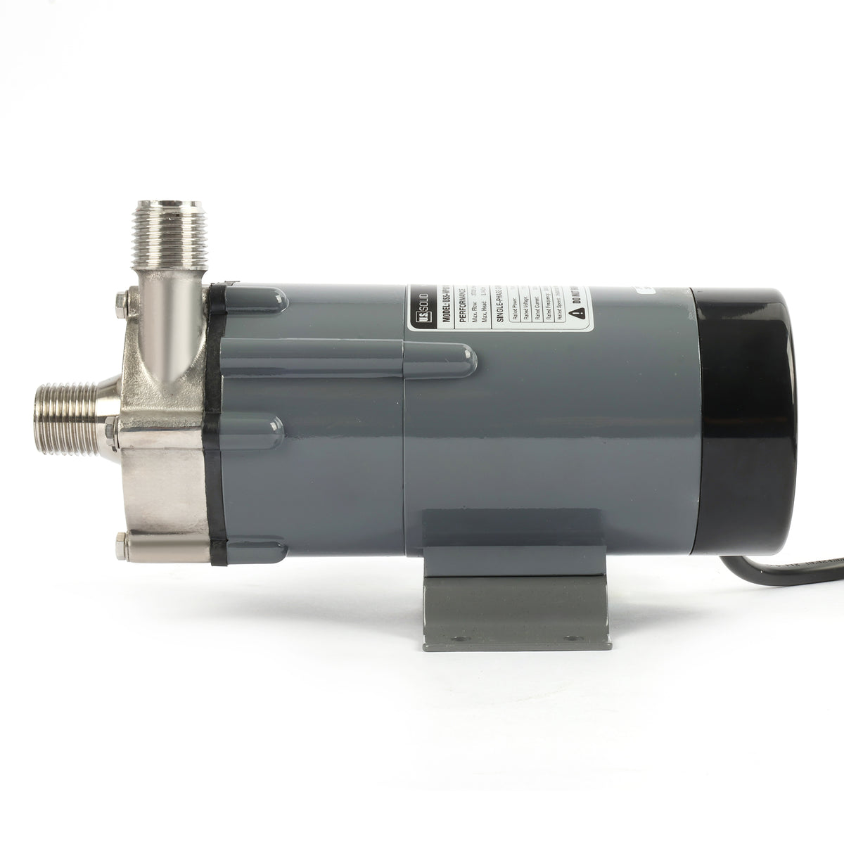 Magnetic Drive Pump, 304 Stainless Steel, 8.4 GPM, 1/2" NPT, 110V