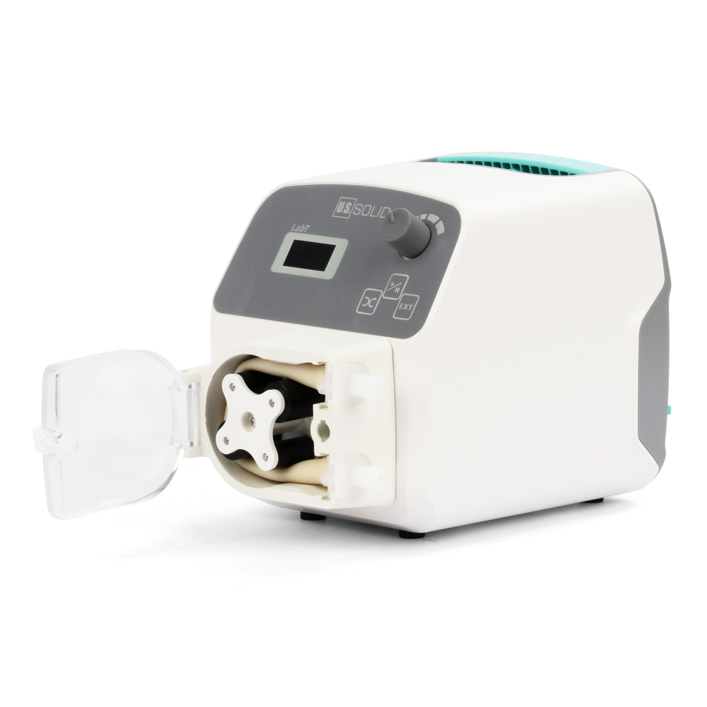 Lab-Use Compact Peristaltic Pump - Speed-Adjustable, Single Channel (0.08-930 mL/min)