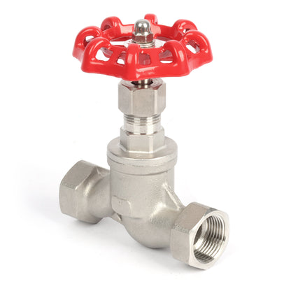 Valvola a globo in acciaio inox da 3/4", regolatore di flusso tipo S per acqua, olio e gas