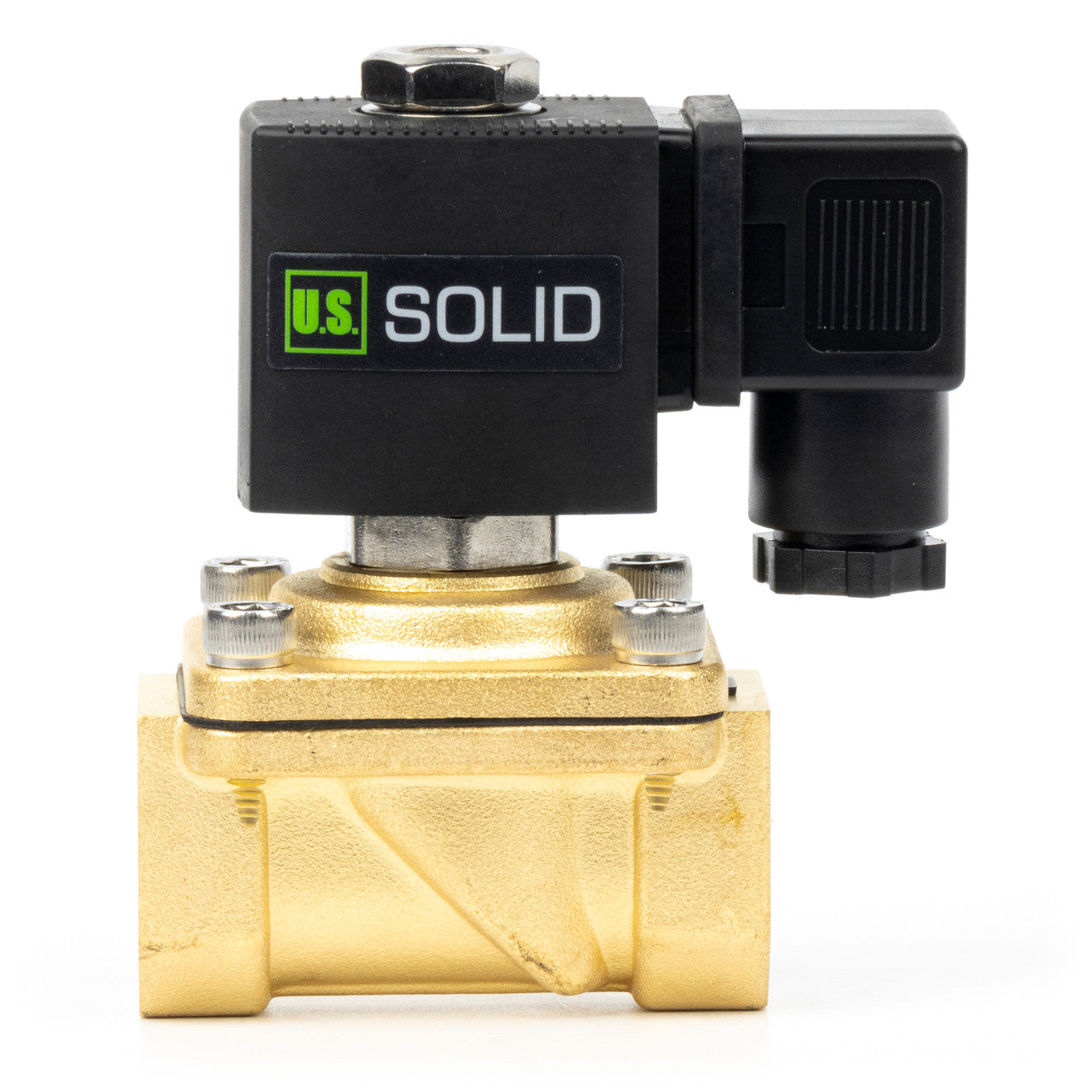 3/4" Solenoid Valve - Brass 110V AC Normally Closed with Viton Seal, Junction Box Type