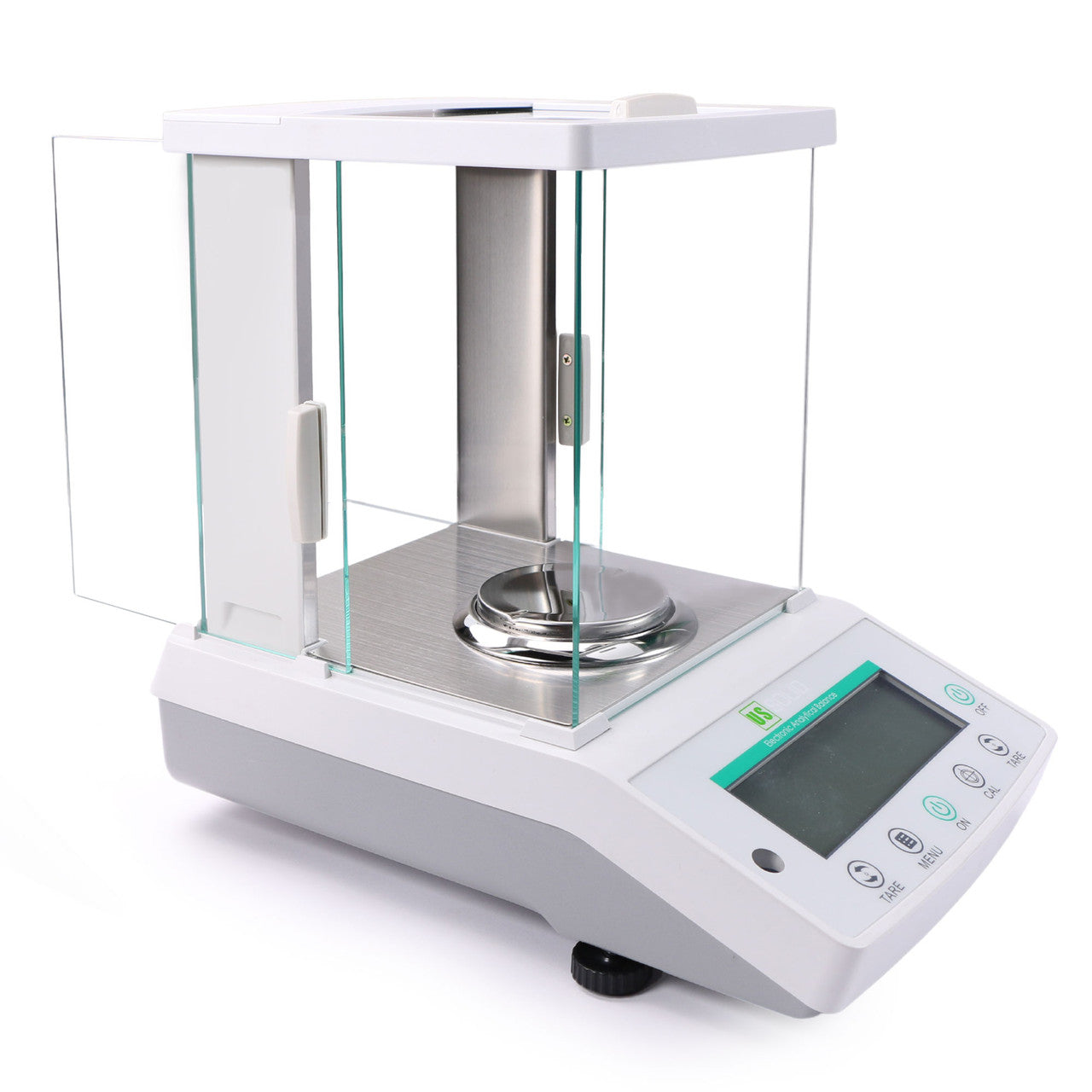 U.S. Solid 220 x 0.0001g Analytical Balance, 0.1 mg Lab Balance Digital Precision Scale - for Powder Types & Liquid