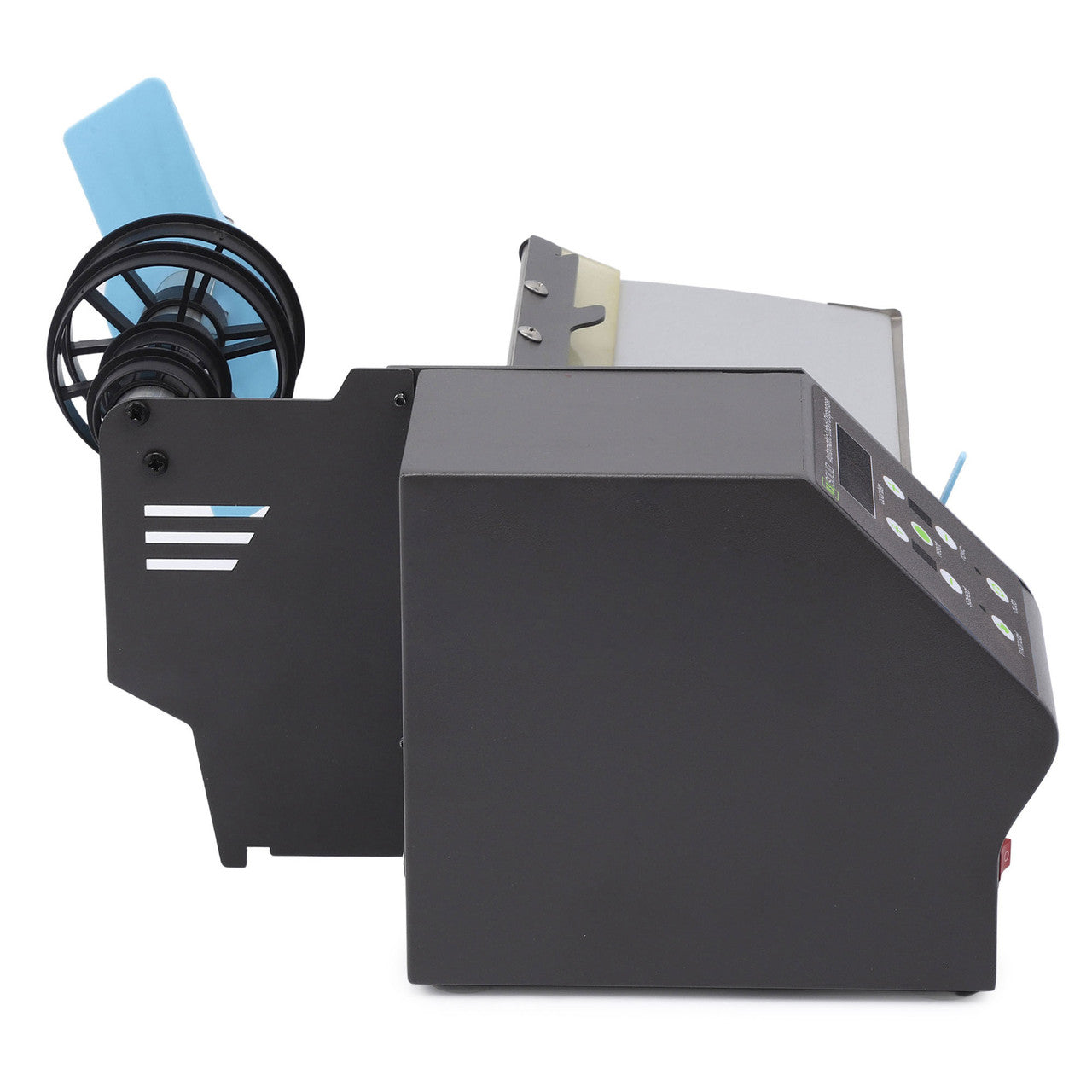 U.S. Solid Automatic Label Dispenser for Translucent/Opaque Labels Rolls and Fan-fold Labels, LED Counter, Preset Quantity, Width 5-180 MM