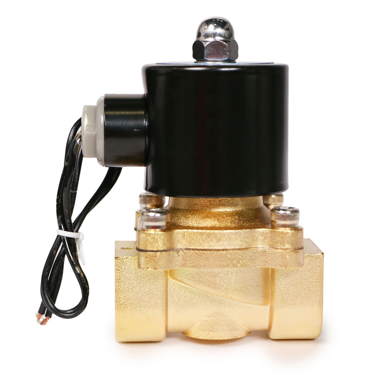 U.S. Solid Solenoid Valve - 3/4” Zinc-Alloy 24V AC Solenoid Valve, NBR Seal