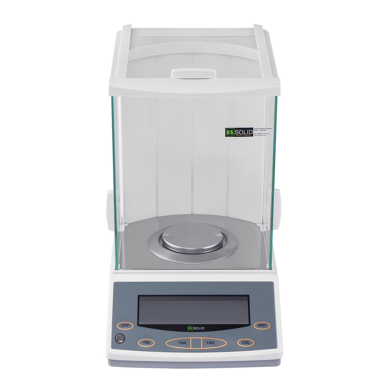 U.S. Solid 110 x 0.0001g Analytical Balance, 0.1 mg Lab Balance Digital Precision Scale, Suitable for Powder Types, 3 units