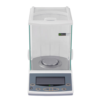 U.S. Solid 110 x 0.0001g Analytical Balance - Density and Dynamic Weighing, 0.1 mg Lab Balance Digital Precision Scale