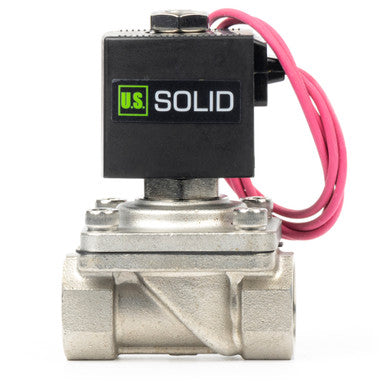 3/4" Solenoid Valve - Stainless Steel 110V AC Normally Closed with Viton Seal