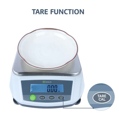 U.S. Solid 0.01 g Digital Lab Scale, 5 kg/11 lbs LCD Display