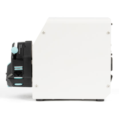 Kompakte Peristaltikpumpe mit Timer - Drehzahleinstellbarer Einkanal für 1,6 mm/2,4 mm Wandstärke (0,0053-1505/0,18-956 ml/min)
