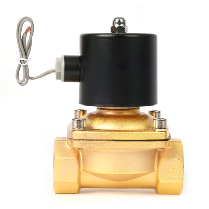1-1/4" Zinc-Alloy Solenoid Valve - 110V AC , NBR Seal, Normally Closed