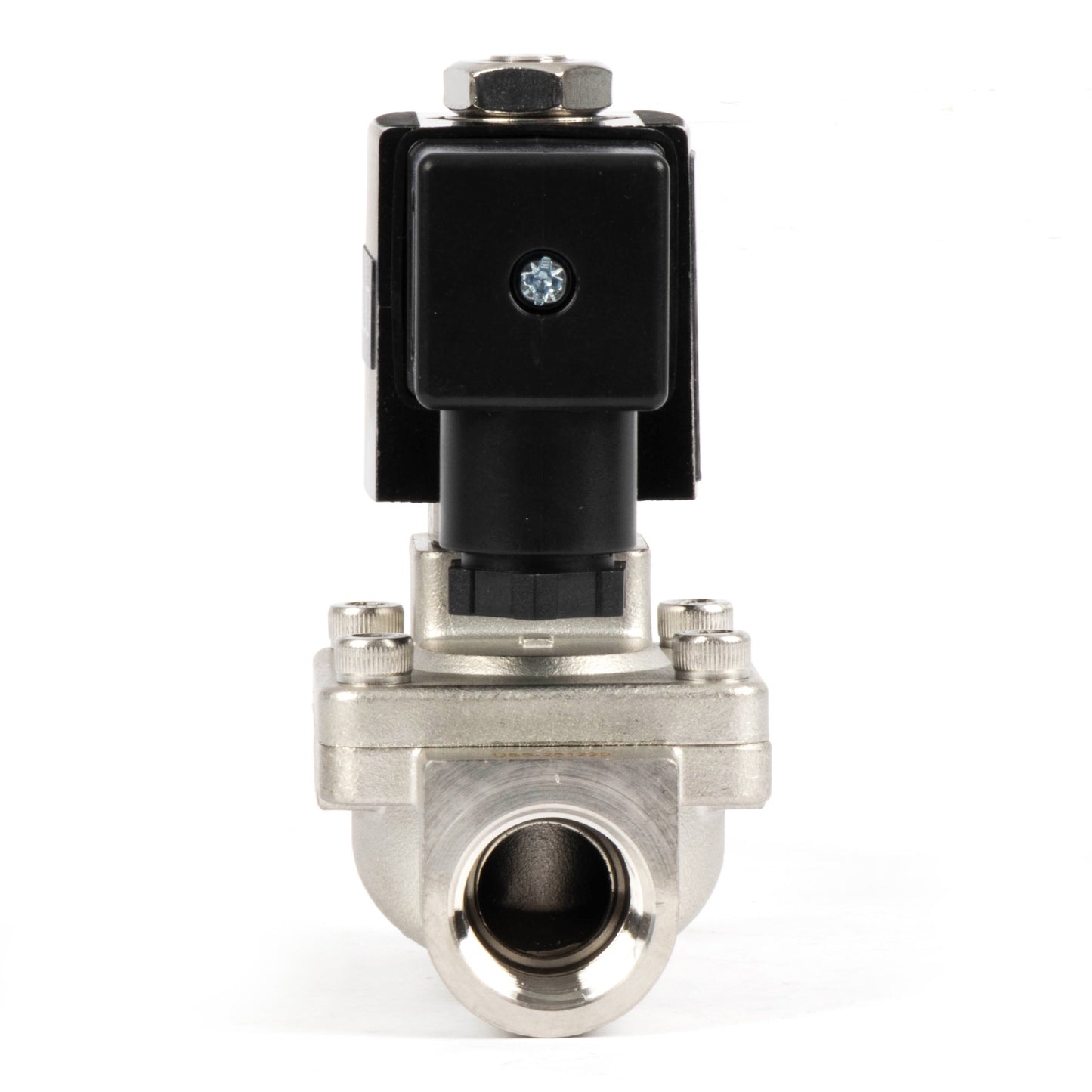 Ηλεκτρομαγνητική βαλβίδα από ανοξείδωτο χάλυβα 1/2" - 12V DC, Κανονικά κλειστή, 4.4-232 PSI, Στεγανοποίηση VITON