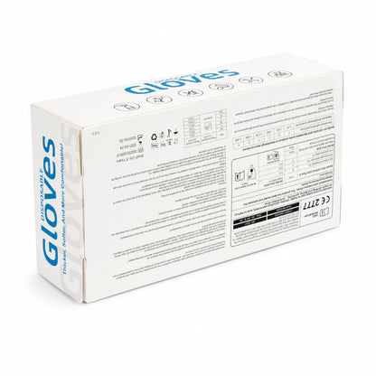Luvas de nitrilo para exame – Sem látex, sem pó, 4g, luvas descartáveis ​​seguras para contato com alimentos para uso médico, doméstico e de limpeza.