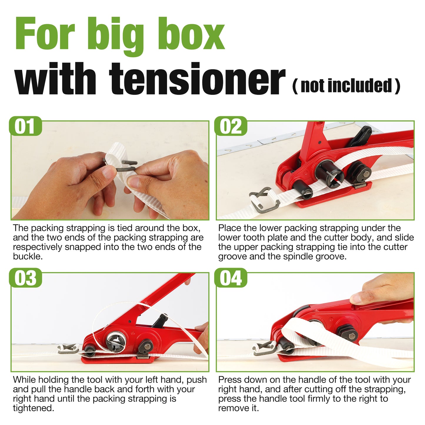 Woven Cord Banding Kit Pallet Packaging Tool