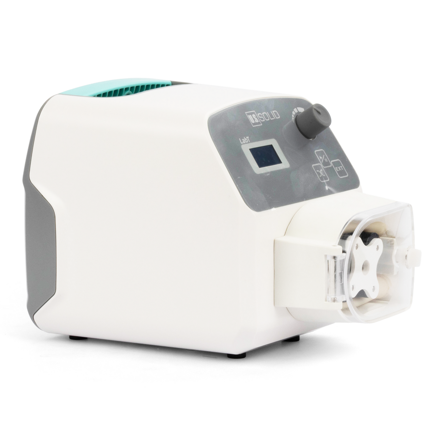 Lab-Use Compact Peristaltic Pump - Speed-Adjustable, Single Channel (0.08-930 mL/min)